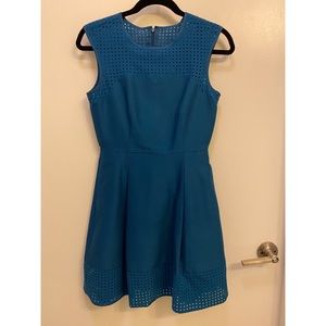 J. Crew Dress with Illusion Neck